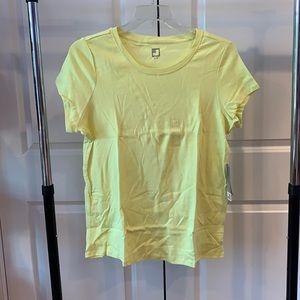 JCP Yellow Short Sleeve Tee NWT
